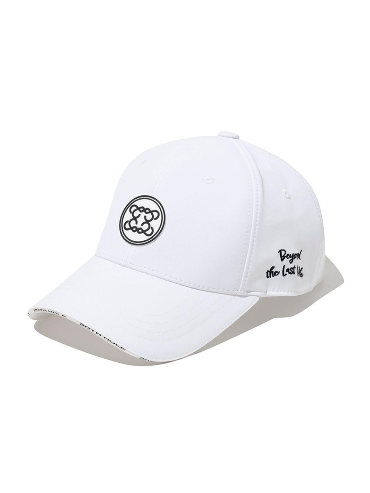 투에니스홀(20TH HOLE) 20패턴 실리콘 와펜 볼캡 [WHITE]