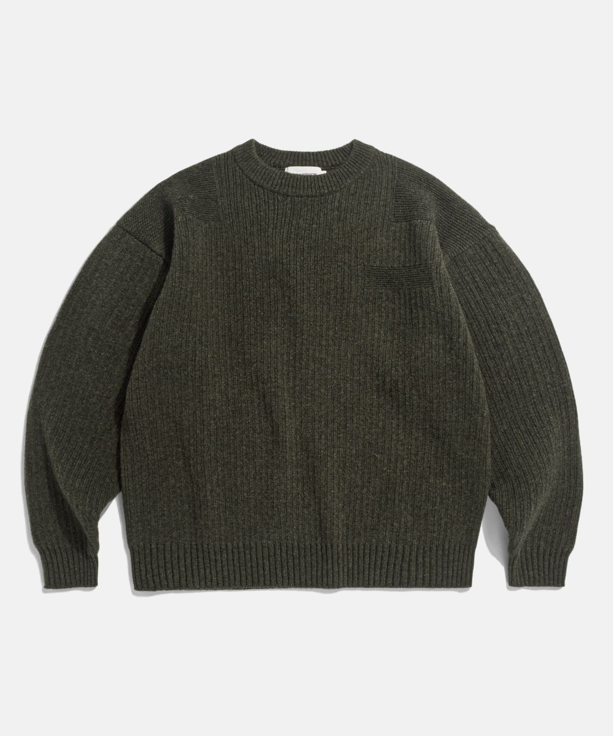 에스피오나지(ESPIONAGE) Commando Knit Sweater Olive