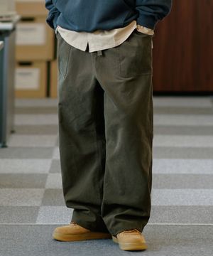 베인 퍼티그 카펜터 밴딩팬츠 카키 SOLP2590