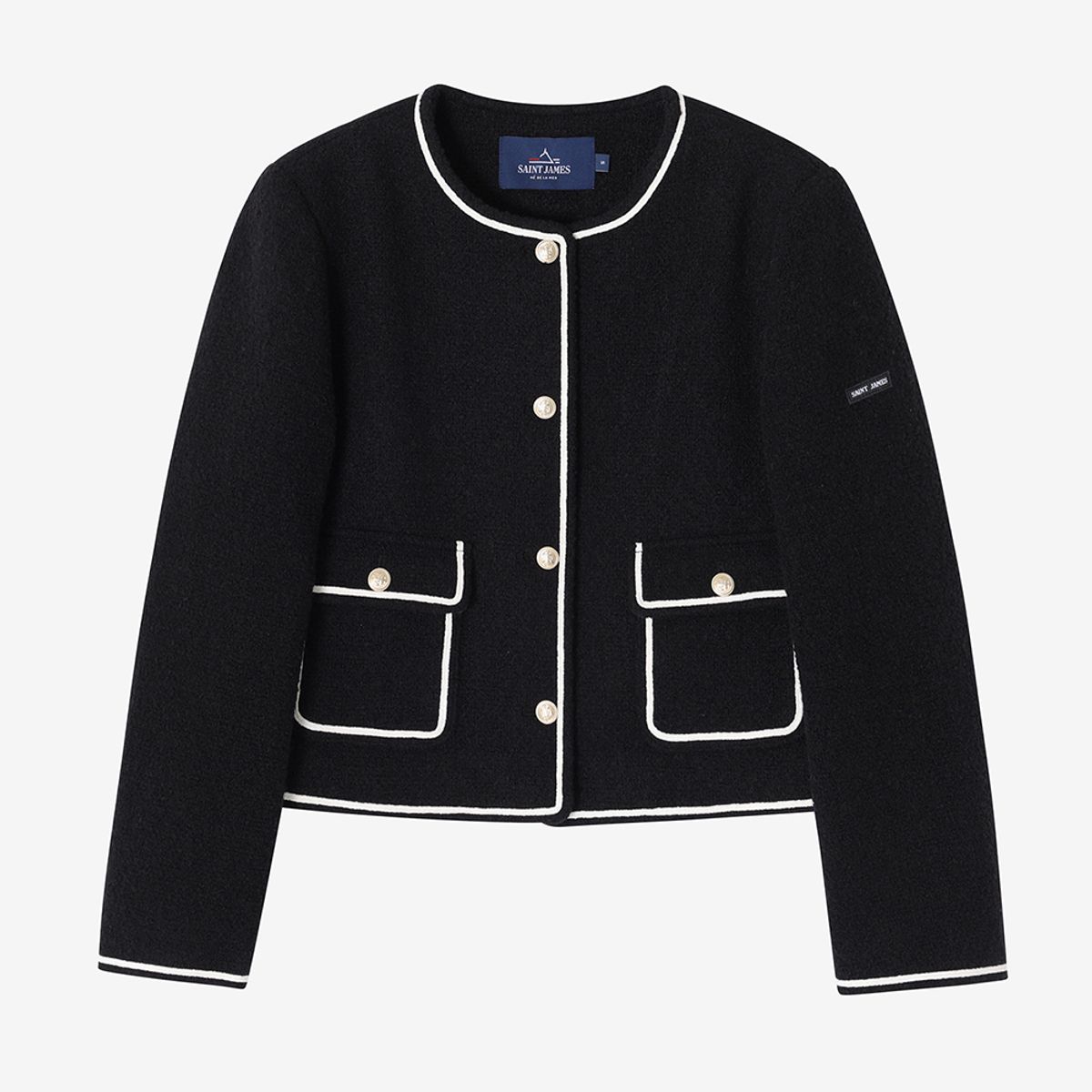 세인트제임스(SAINT JAMES) Bijou (BLK) ASJF243KR83-BLK