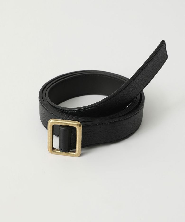 20mm Opal Leather Brass Belt (Gold)