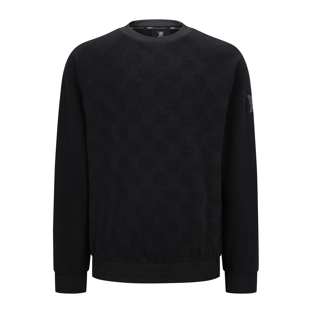 어뉴골프(ANEW GOLF) M LOGO PATTERN MTM_BK