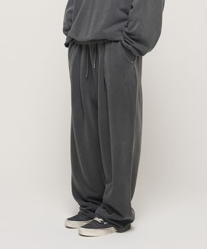 인 피그 트레이닝 와이드 스트레이트 팬츠 (차콜)