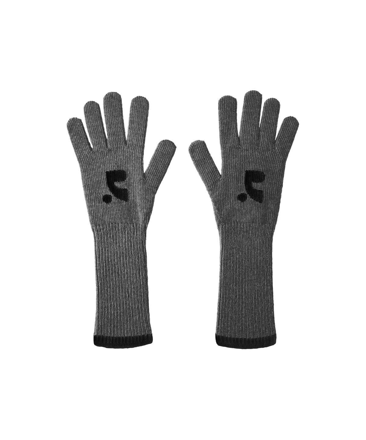레스트앤레크레이션(REST&RECREATION) KNIT LONG GLOVE - GREY