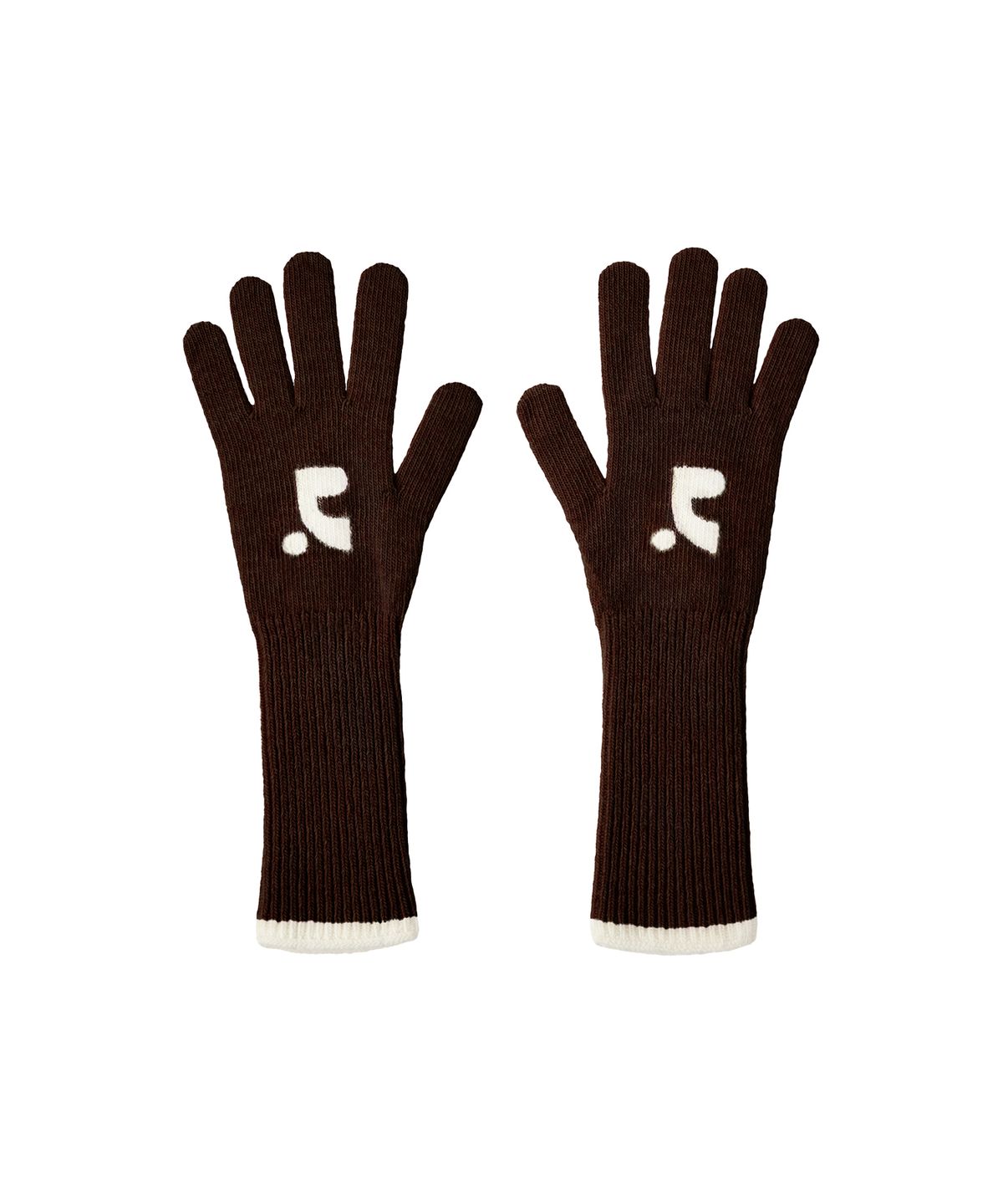 레스트앤레크레이션(REST&RECREATION) KNIT LONG GLOVE - BROWN