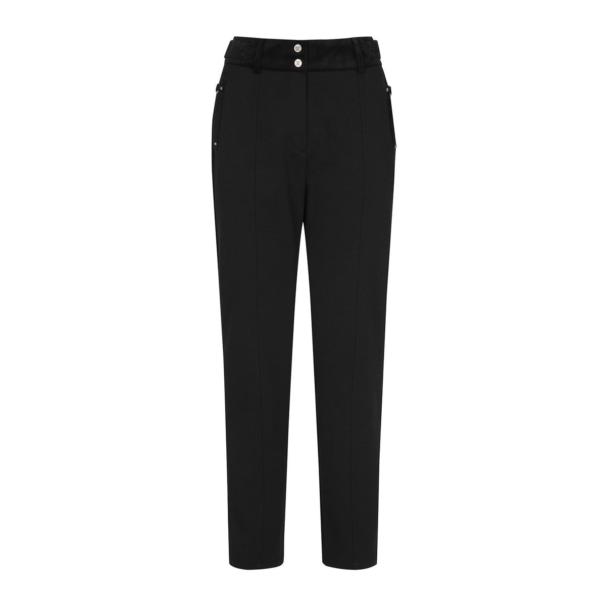 어뉴골프(ANEW GOLF) W JERSEY RIDER SET-UP JOGGER L/PT_BK