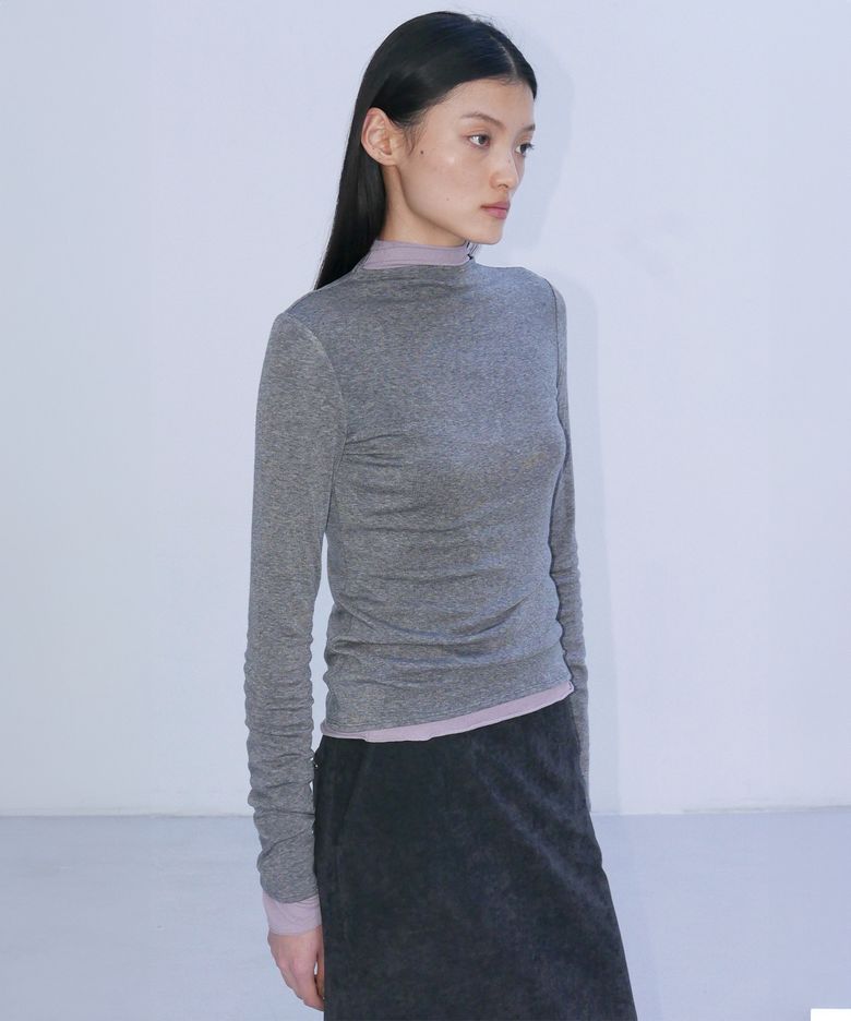 STRETCH RAGLAN T-SHIRTS - DARK GREY