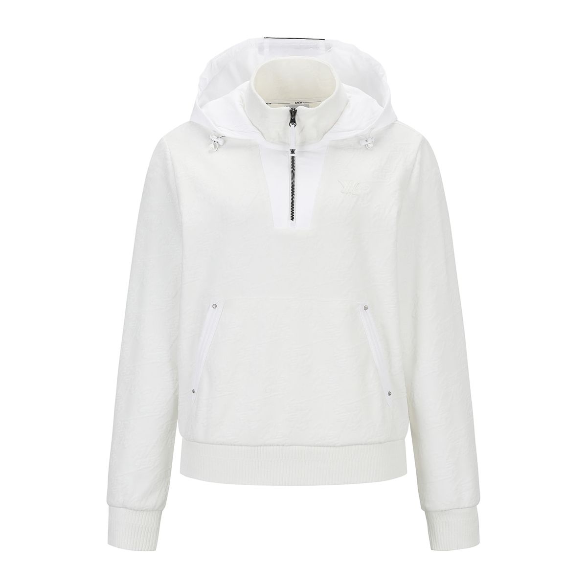 어뉴골프(ANEW GOLF) W LOGO PATTERN ANORAK L/TS_OW