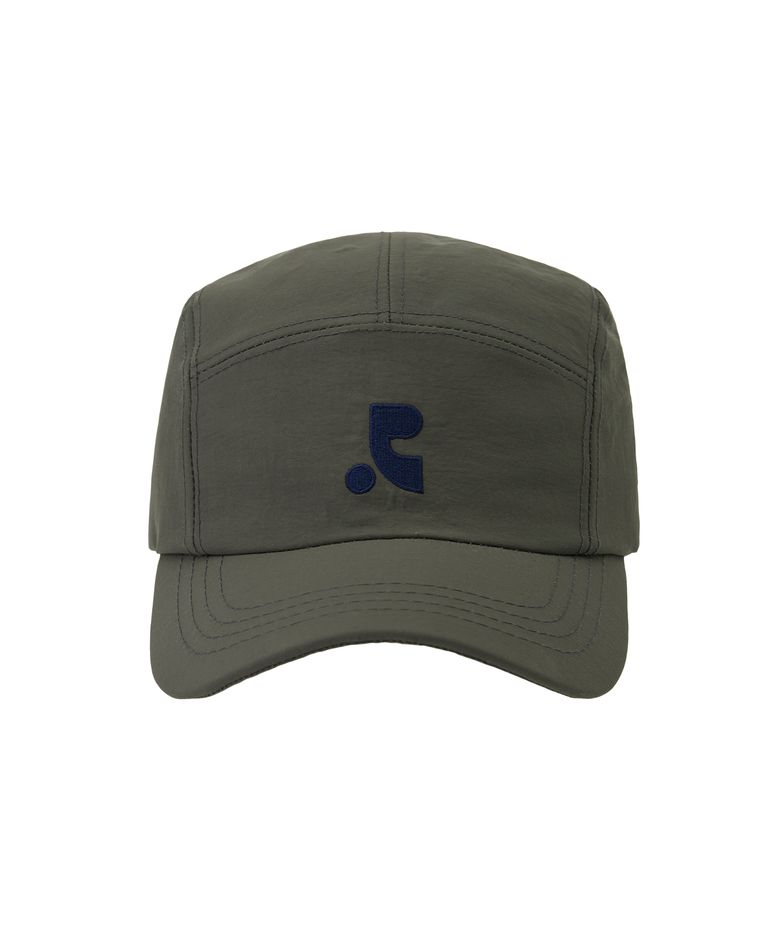 NYLON CAMP CAP - CHARCOAL