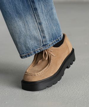 [미누의코디 x 식스핏]BOLD CHUNKY WALLABEE-BROWN