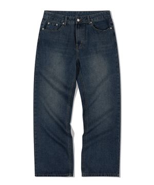 WASHED DENIM PANTS_INDIGO