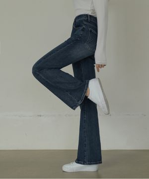 페이탈 부츠컷 워싱 데님팬츠_43DP1802