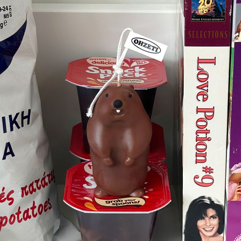앵그리 마멋 캔들