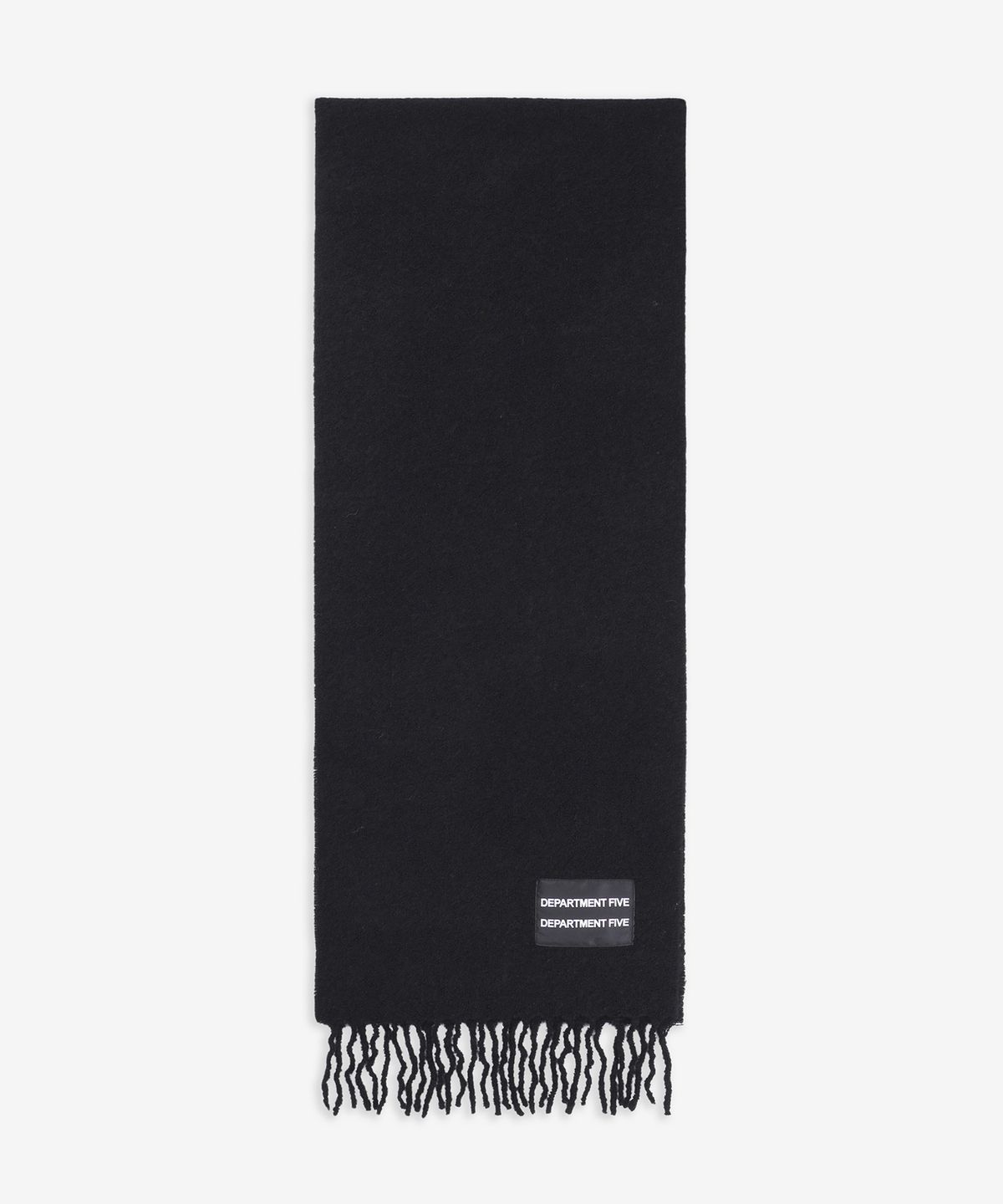 디파트먼트 파이브(DEPARTMENT FIVE) 울 프린지 머플러 - 블랙 / XZ0152MF0060999