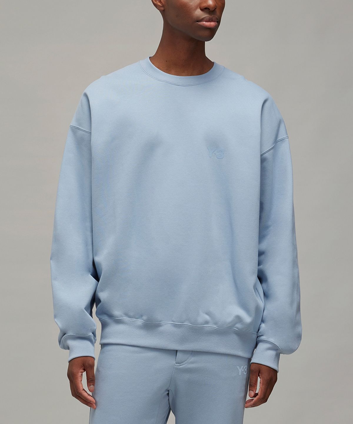 와이쓰리(Y-3) (U) 플리스 크루 스웻 블루 FL CREW SWEAT TACBLU