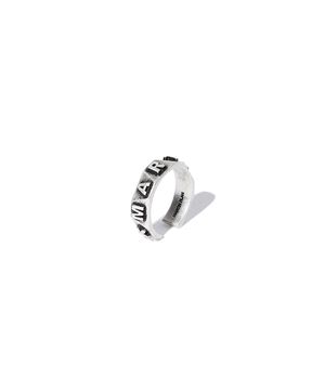 MartinPlan Logo Lettering Ring - SILVER