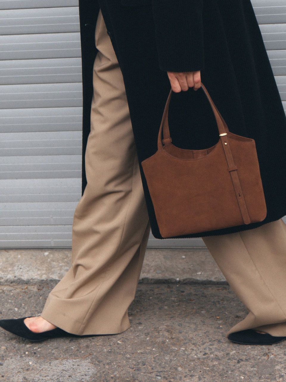 MUSINSA | DEMERIEL 90 Veneta Bag Small Chestnut