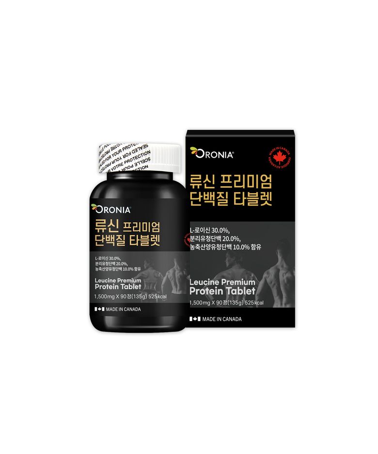 류신 프리미엄 단백질 타블렛 90정