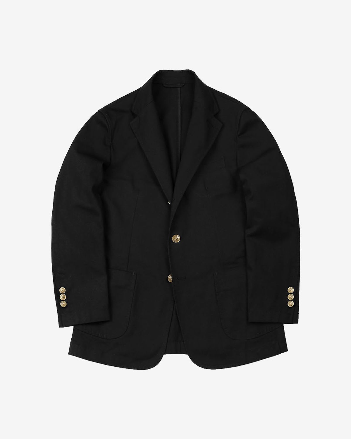 솔티(SORTIE) 405 Cotton Washed Jacket (Black)