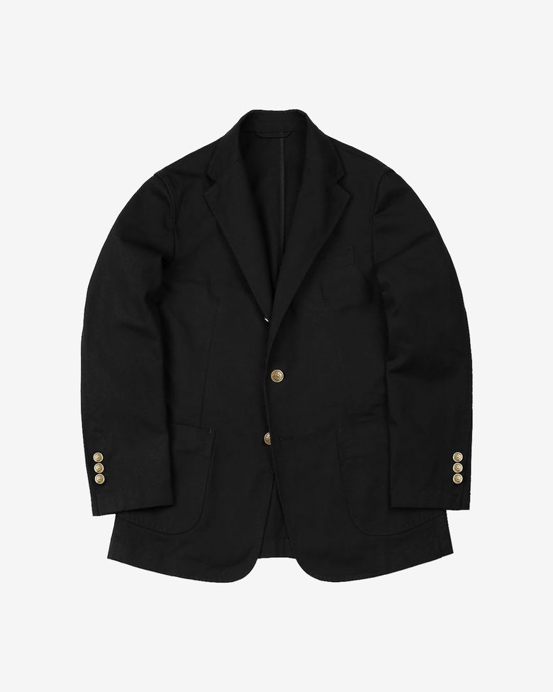 405 Cotton Washed Jacket (Black)