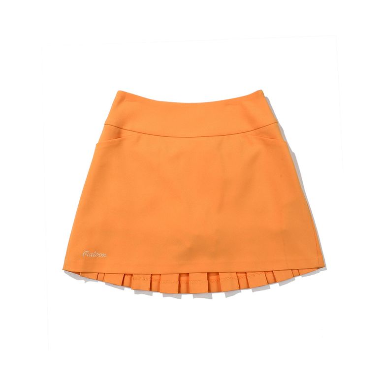 백 플리츠 스커트 ORANGE (WOMAN)