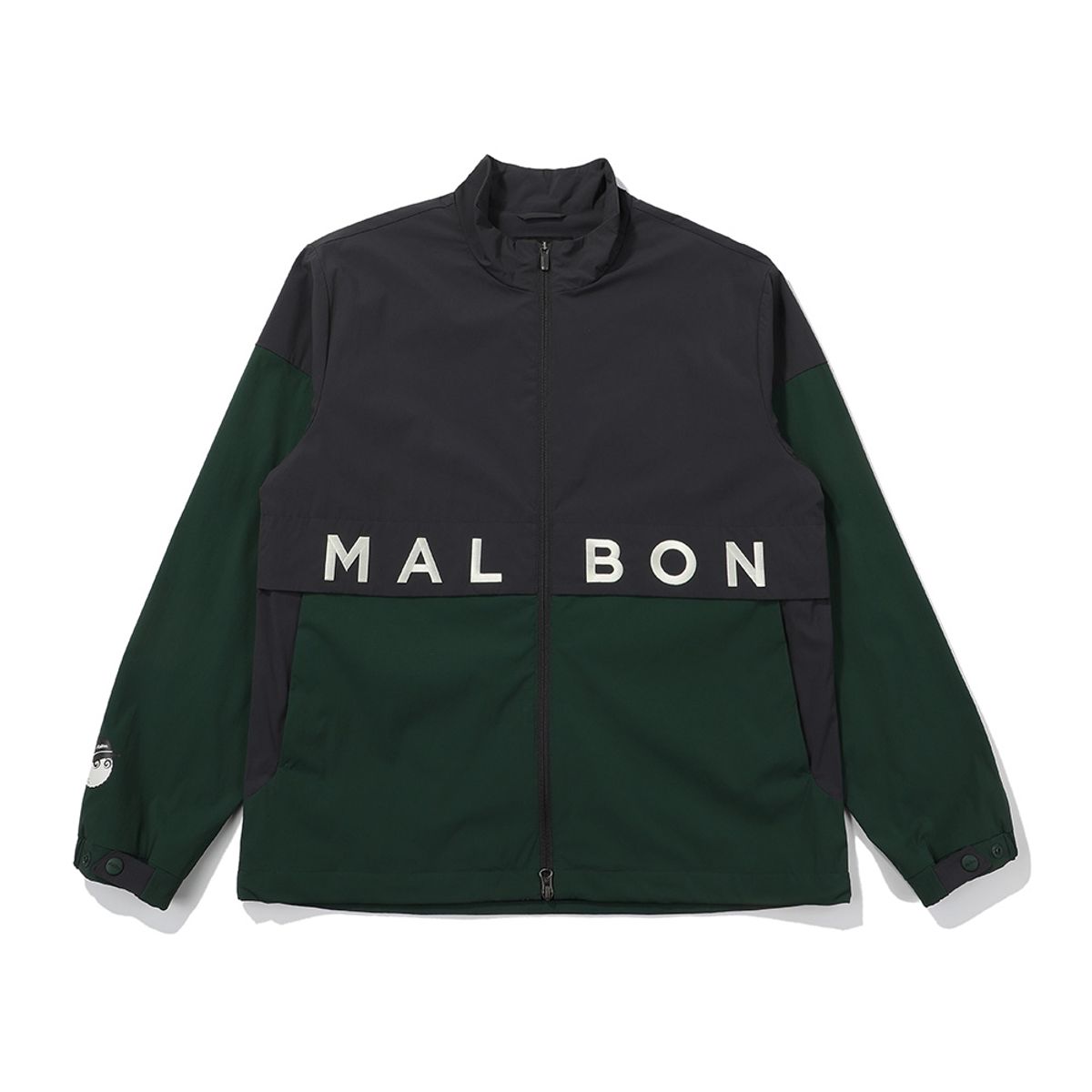 말본 골프(MALBON GOLF) 말본 컬러 블럭형 자켓 CHARCOAL (MAN)
