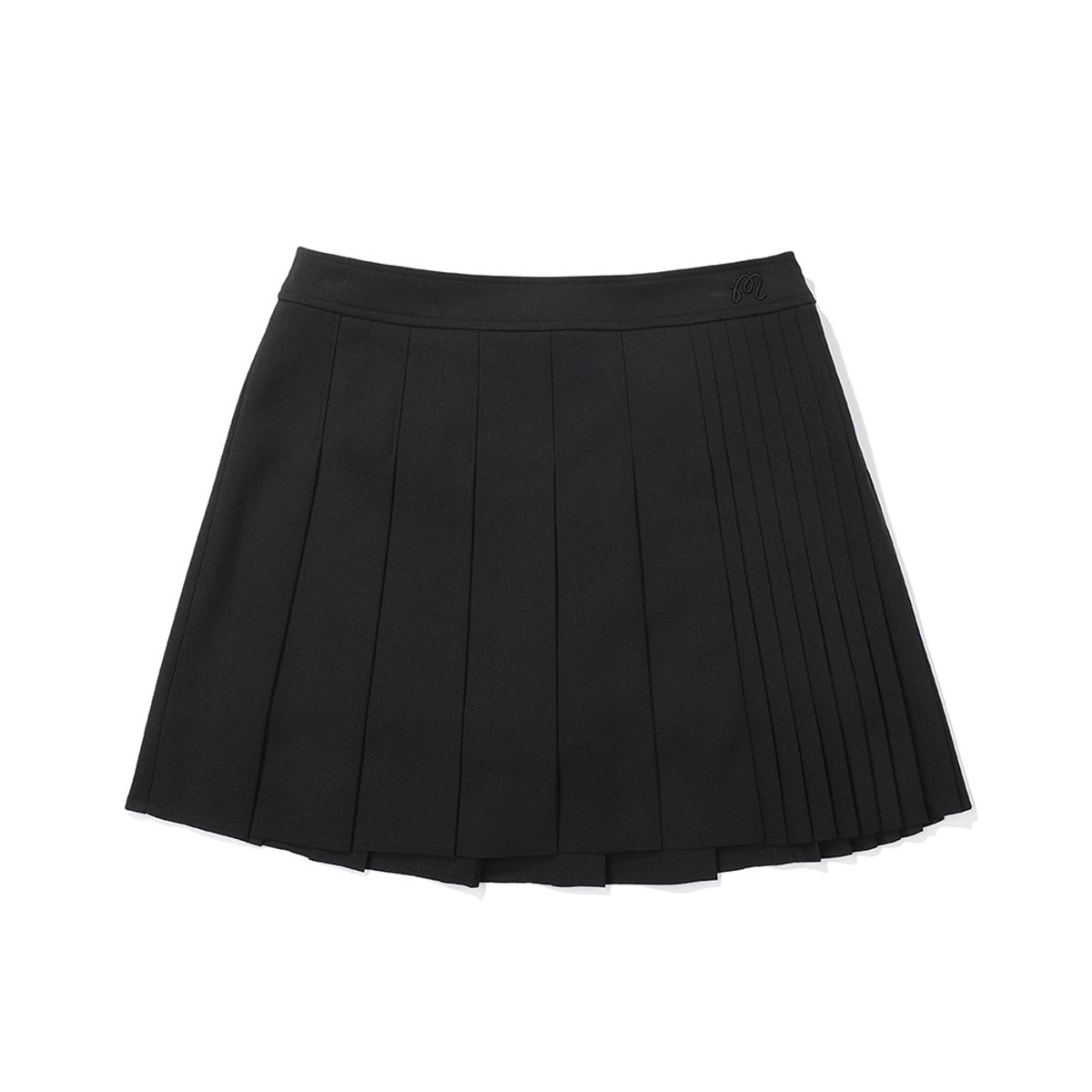 말본 골프(MALBON GOLF) 플리츠 중기장 스커트 BLACK (WOMAN)