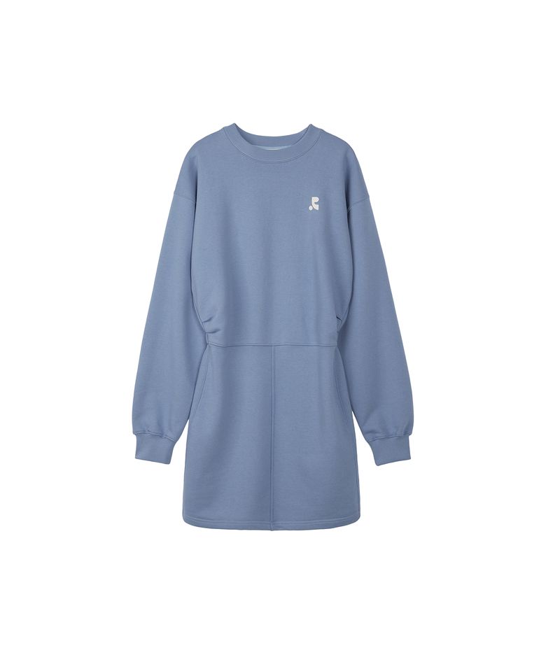 JERSEY MINI DRESS - BLUE