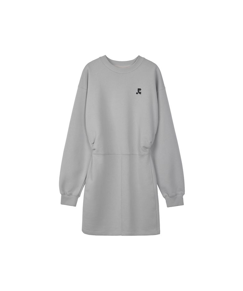 JERSEY MINI DRESS - GREY