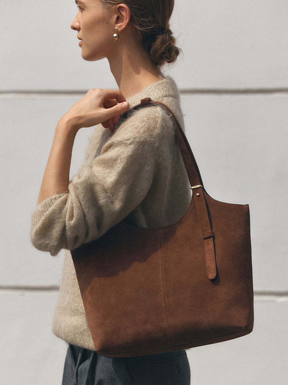 【DE MERIEL】 90 Veneta Bag Medium Chestnut ★送料込★ org.jpg
