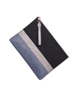 가죽포인트 빅사이즈 클러치_카프리콘06