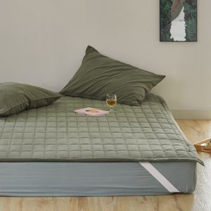 빌라쥬 4COLOR 소프트 스웨이드 누빔패드