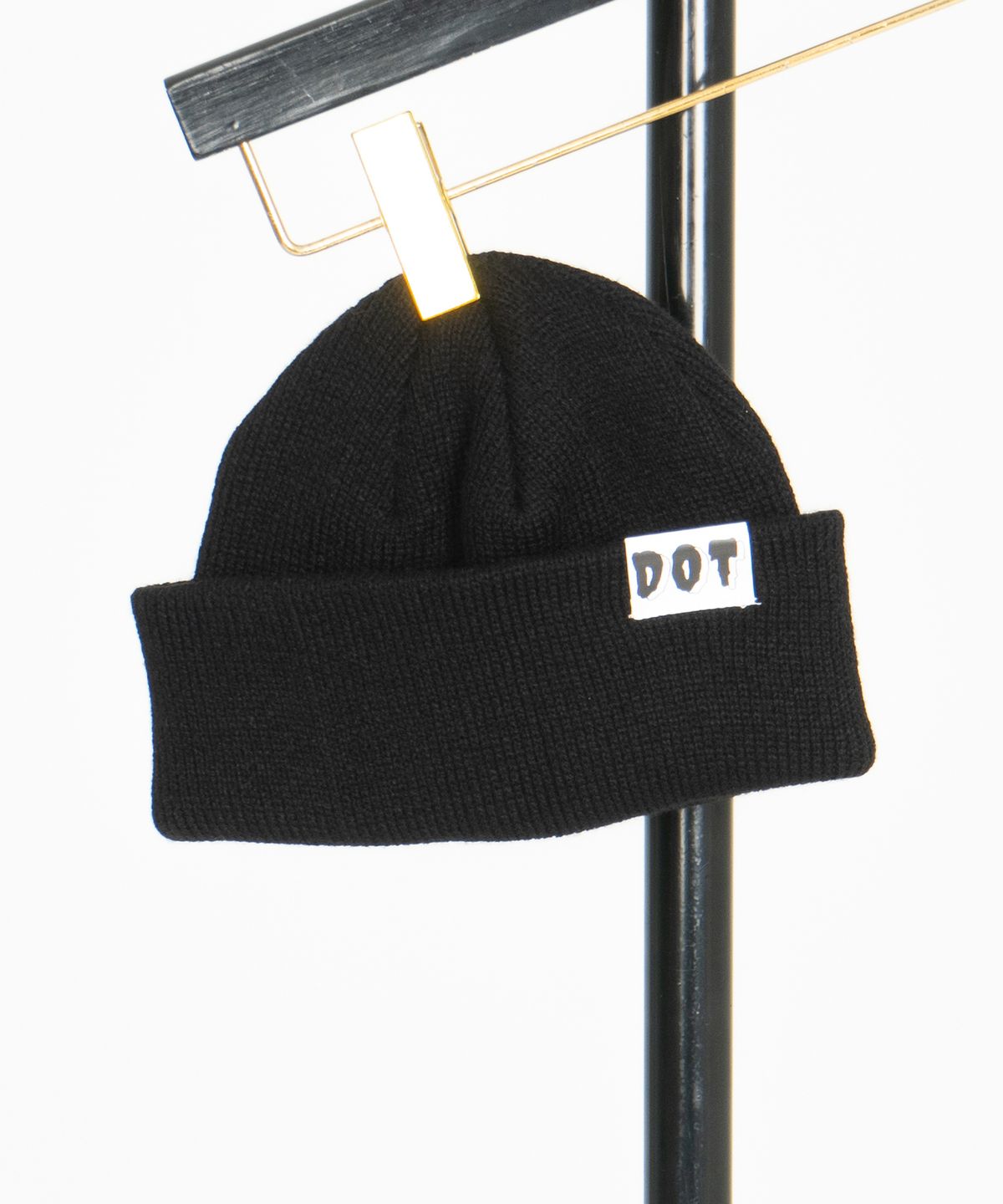 오드닷(ODD DOT) 오드 로고 아크릴 비니_블랙