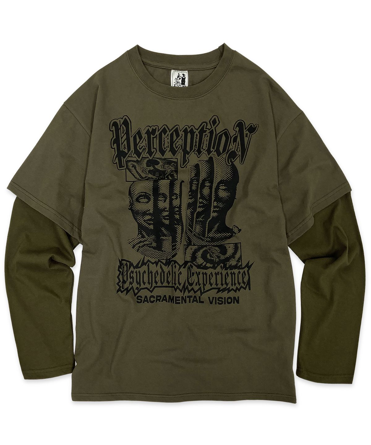 디파이클럽로버스(DEFYCLUBROBBERS) The Doors of Perception (Layered Long Sleeve)
