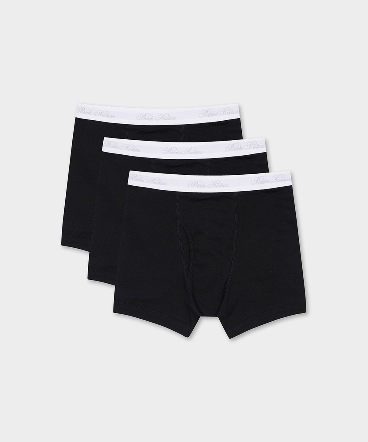 브룩스 브라더스(BROOKS BROTHERS) 수피마코튼 박서 브리프 3팩 세트 (블랙) (BBAUMM1863UEF)