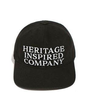 Canvas Heritage 6 pannel Cap Black