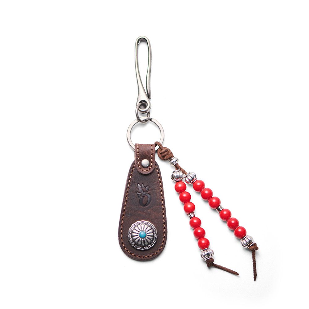 韓国【FOLNUA】Folly Keyring 全2色 COMFORT コンフォート FW24 PIYONG KEY RING LEATHER (EXCLUSIVE