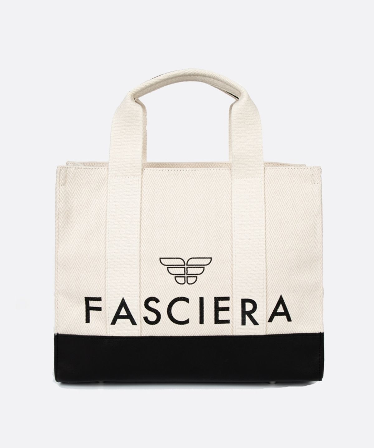 파시에라(FASCIERA) 클래식 레더콤비 스퀘어 토트백_아리아스12