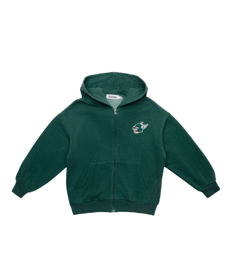 BLAH HOODED ZIP UP
