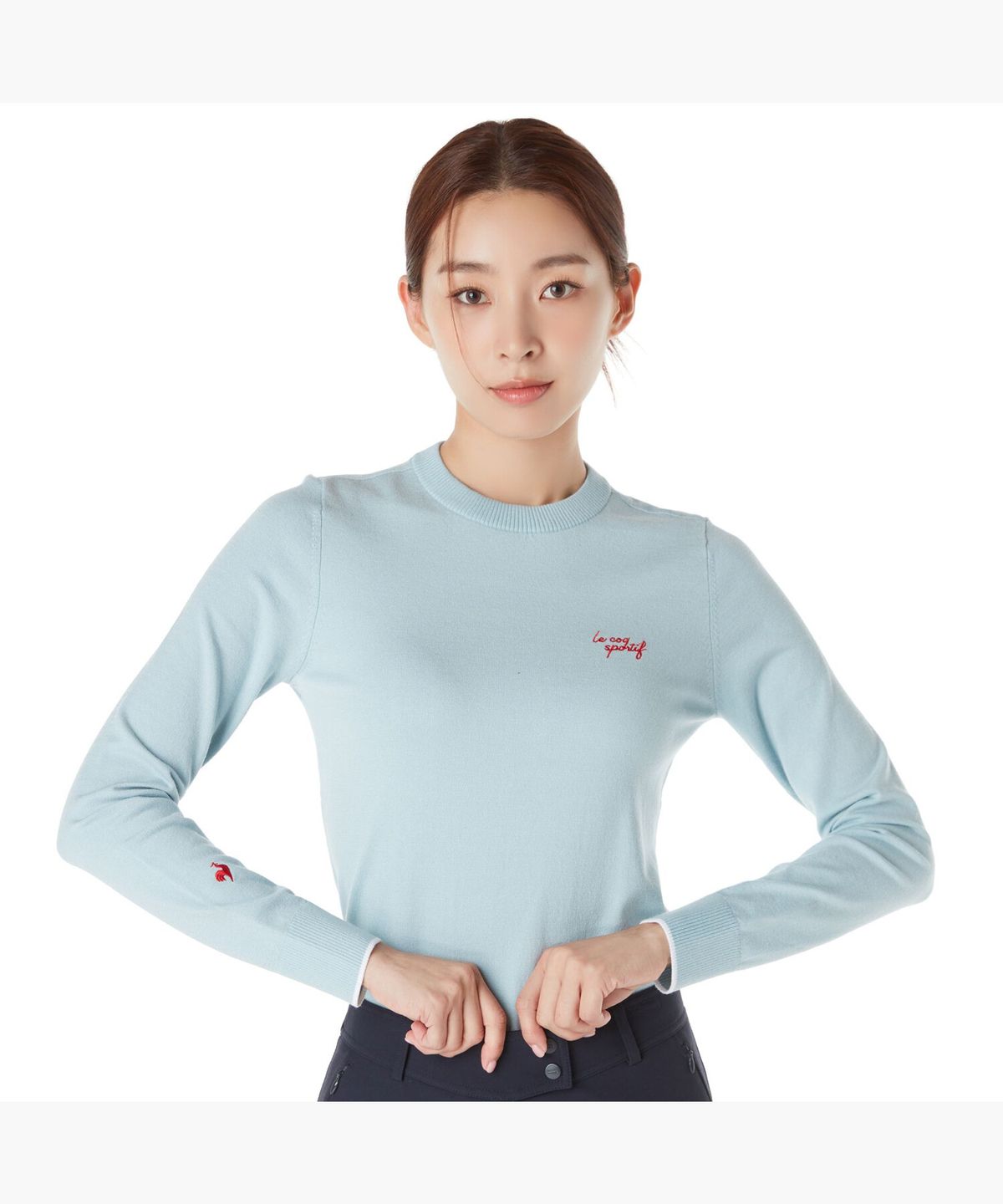 르꼬끄 골프(LECOQ GOLF) 여성 LE-TANDARD 스웨터 (GP322LKP99)