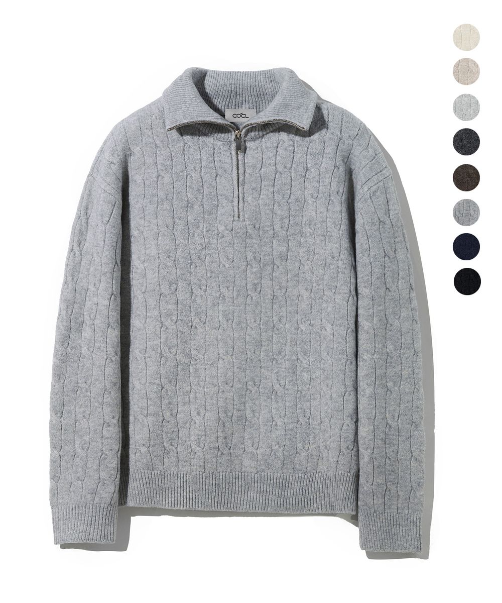 slim turtleneck ribbed knit