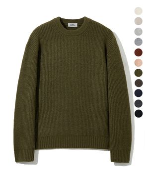 하찌 라운드 헤비 니트 풀오버 11 COLOR COOSKT066