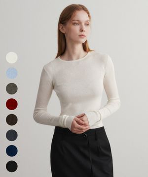 (우먼)울 블렌드 데일리 니트 - 8 COLOR