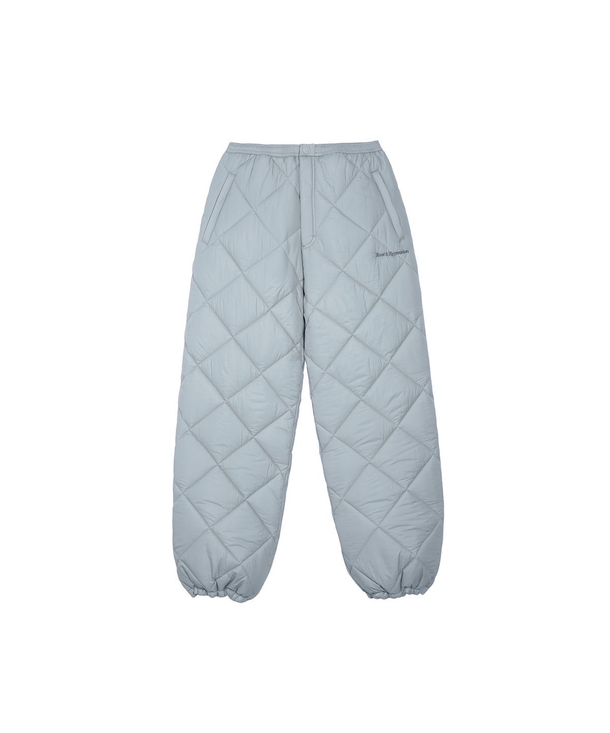 레스트앤레크레이션(REST&RECREATION) QUILTED PADDING PANTS - GREY