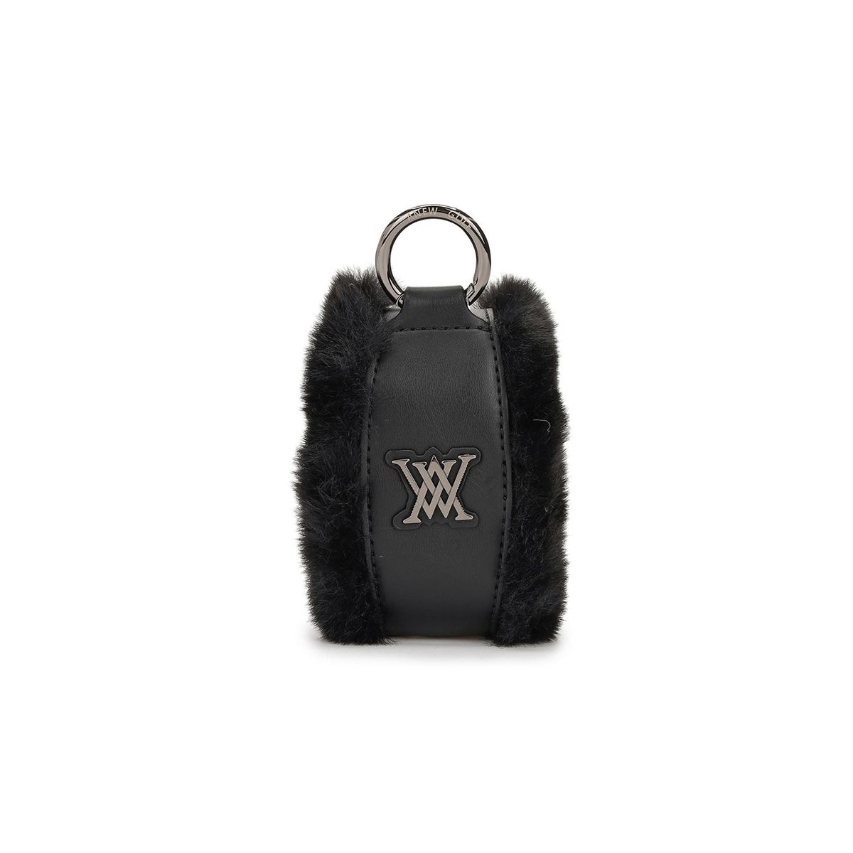어뉴골프(ANEW GOLF) CURLY CIRCLE BALLCASE_BK