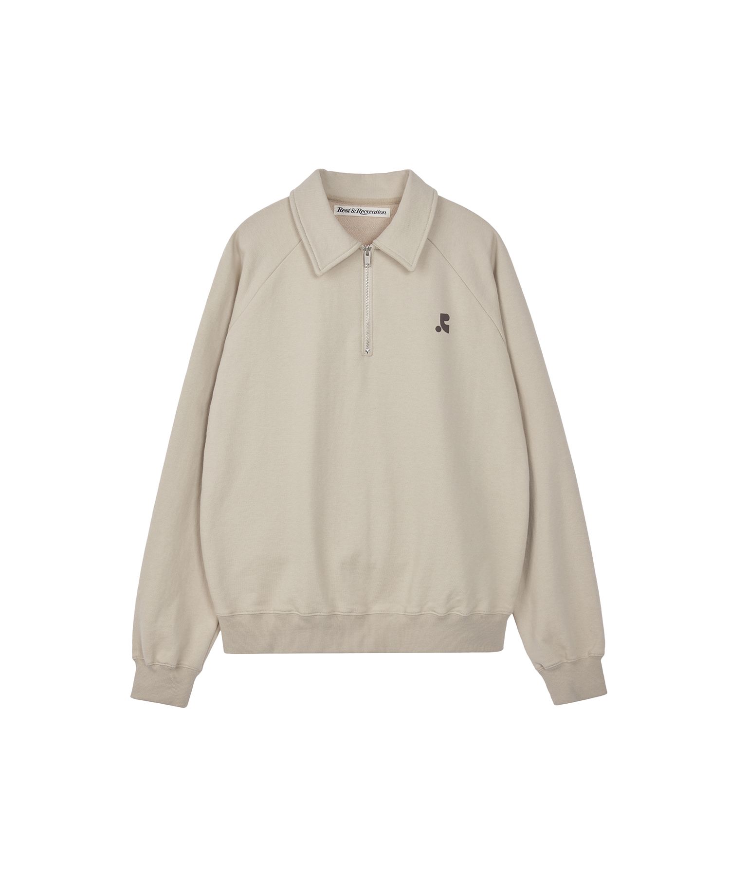 Collar Raglan Sweatshirt by Rest & Recreation