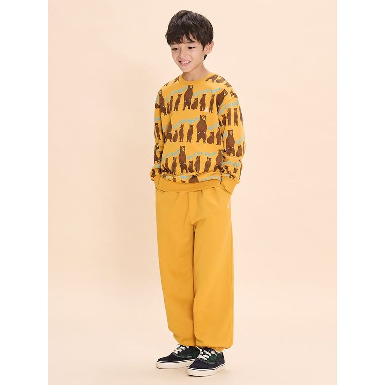 [Print Bakery] 프린트 베이커리 스웨트 세트  옐로우 (BI4941U12E)