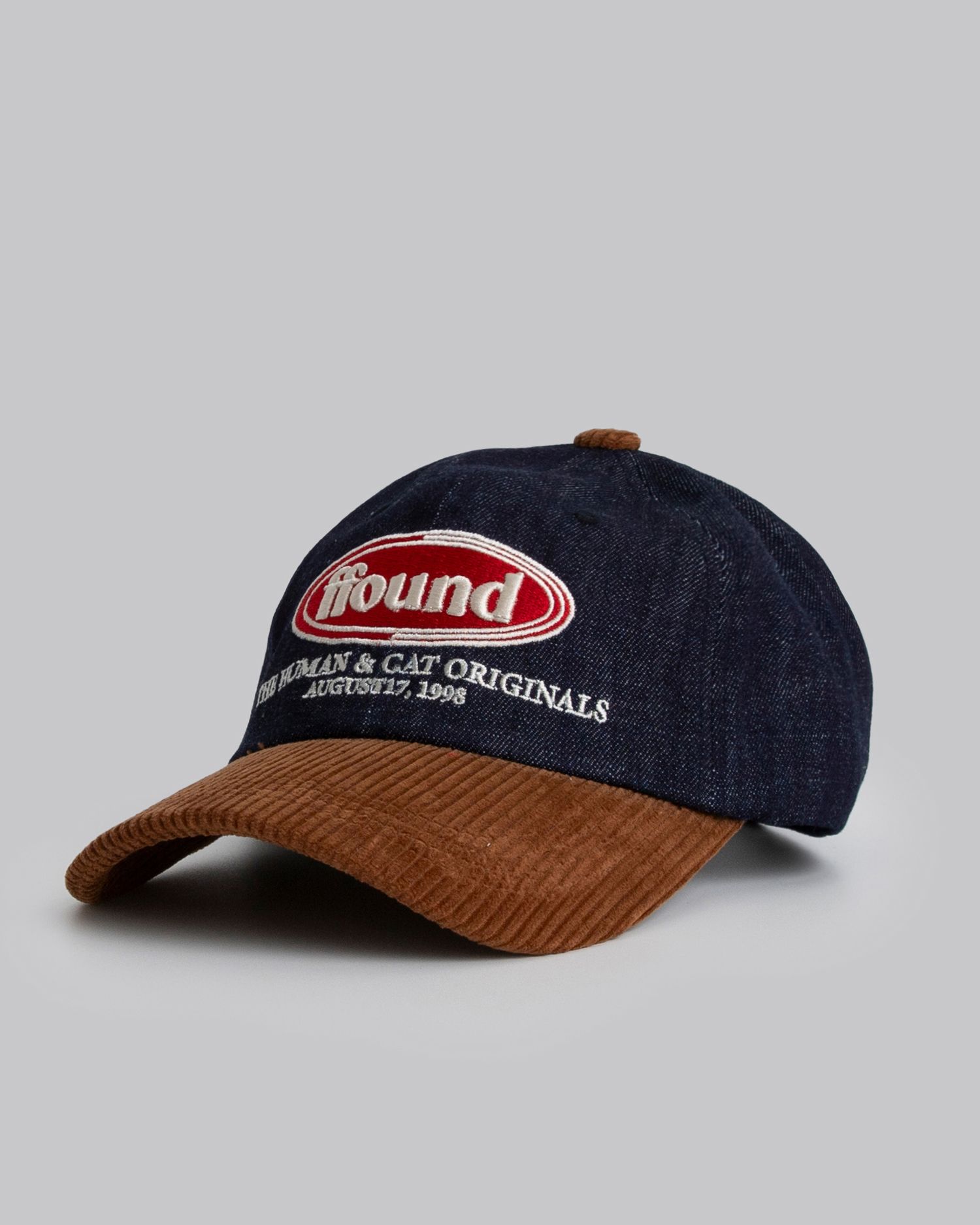 ◆human n cat◆ Pound Corduroy Denim Ball Cap Camel MUSINSA | HUMAN N CAT Pound Corduroy/Denim Ball Cap [Camel]