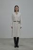 Daniel Tie Blouse Dress - Ivory