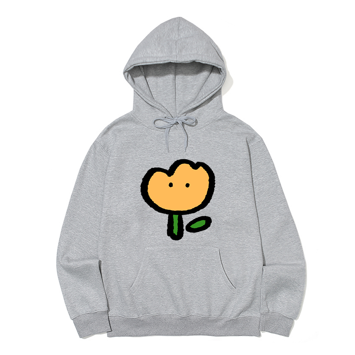 어썸어스(AWESOMEUS) YELLOW TULIP FLOWER HOODIE_3 COLOR